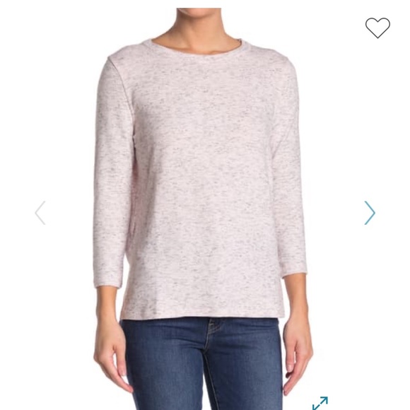 Michael Stars 3/4 Sleeved Tee - Picture 1 of 4